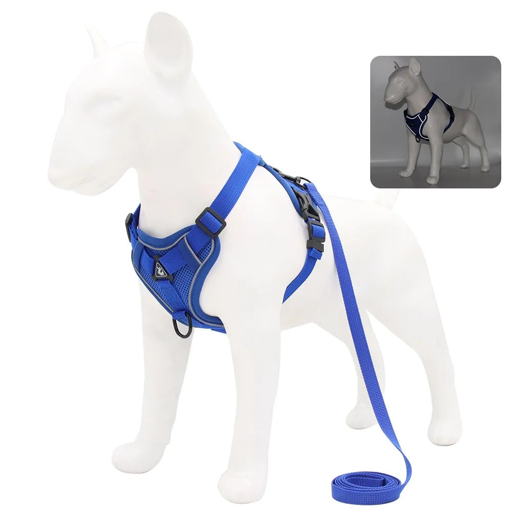 Harness and Leash Set Pet Accessories Dog Harness For Small Dog French Bulldog Pug Pitbull Puppy Pectoral Collar Chiens Supplies